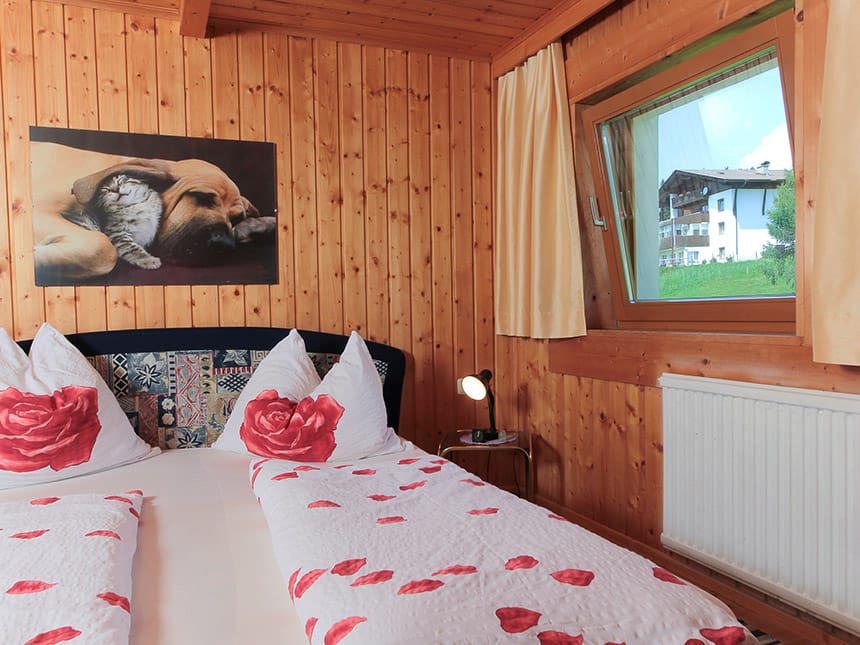 Standardzimmer mit Doppelbett