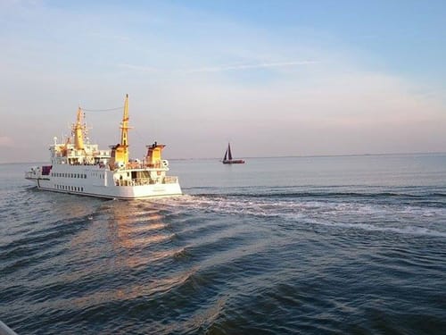 Fährschiff von Juist