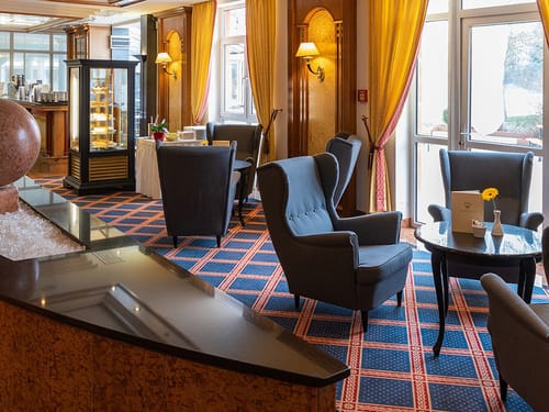 Schöne Hotellounge