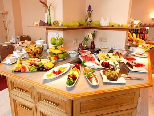 Auswahl Buffet am Abend