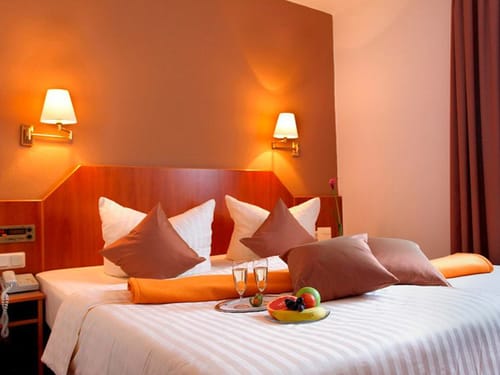 modernes Doppelzimmer