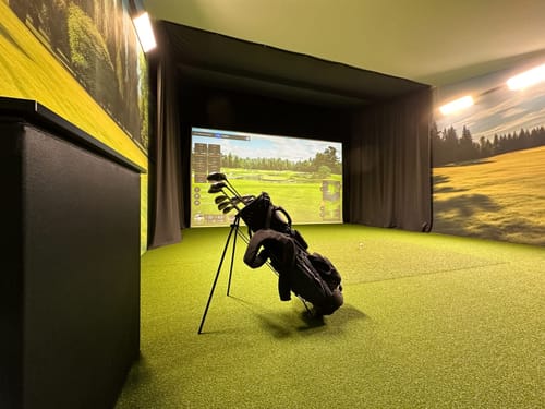 Indoor-Golf Bahn