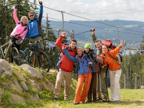 Rad fahren und Wandern im Harz