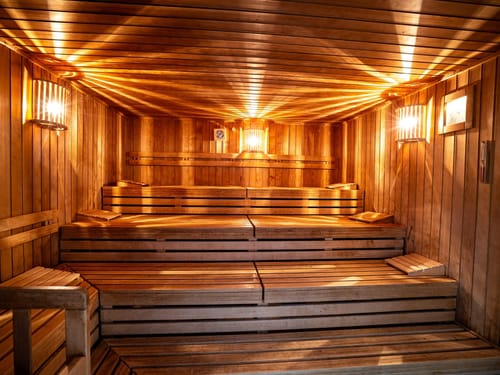 Wellnessbereich mit Biosauna