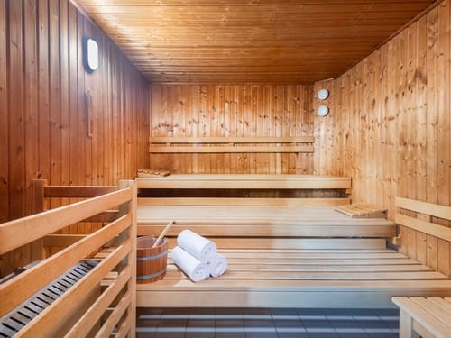 Holzsauna