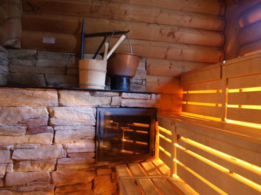 Finnische Sauna