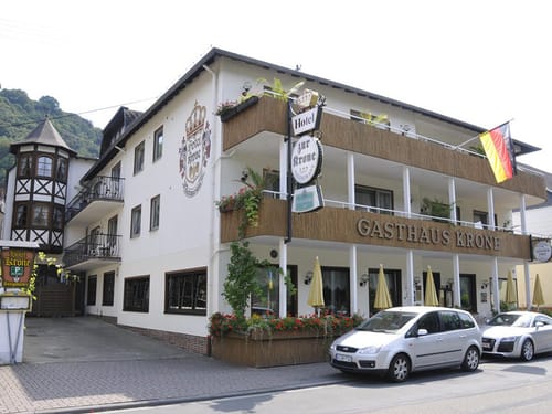 Ansicht Hotel bei Tag