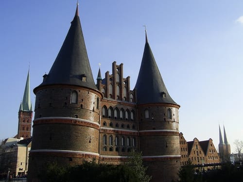Holstentor am Tag