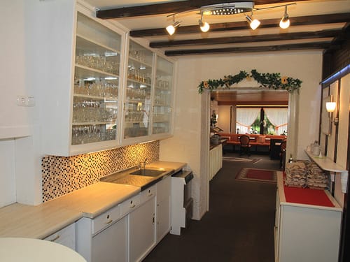 geräumiges Hotel Restaurant