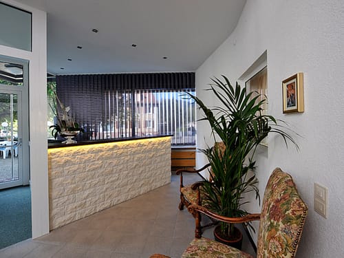 Lobby im Hotel Pflug