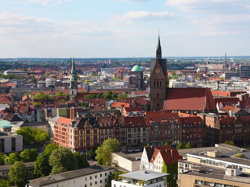Luftaufnahme Hannover