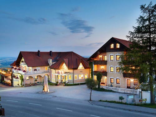 Außenansicht am abend