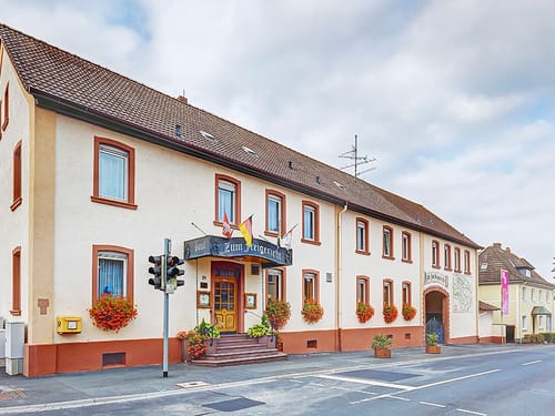 Vorderseite des Hotels Zum Freigericht