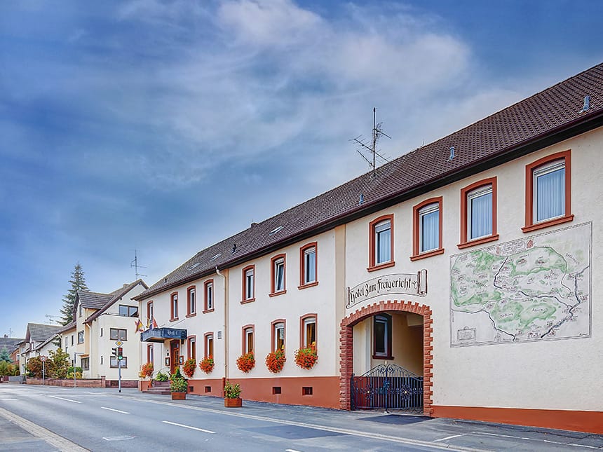 Eingang Hotel Zum Freigericht