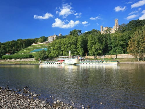 Hafenfahrt in Dresden