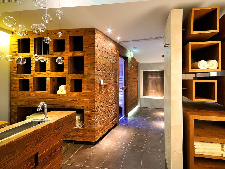 Moderne Sauna