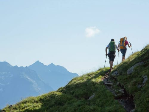 Wandern in den Bergen