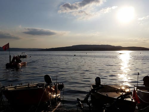 Abendstimmung am Bodensee