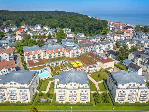 Hotelaufnahme aus der Luft
