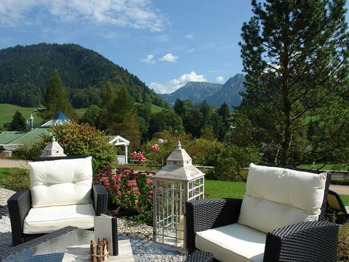 Fantastischer Ausblick von der Terrasse