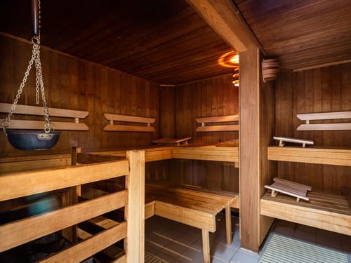 Holzsauna