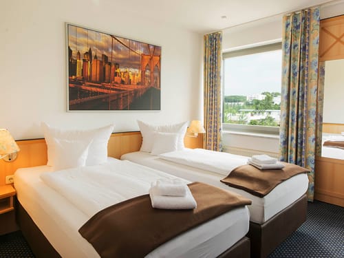 modernes Doppelzimmer