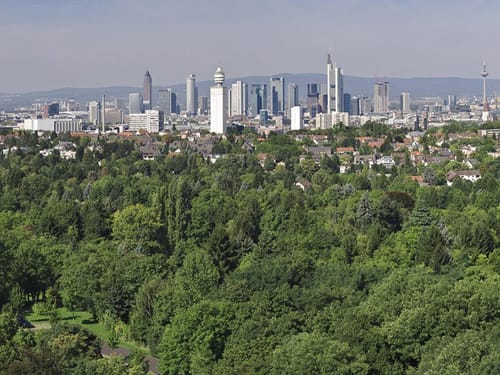 Skyline von Frankfurt