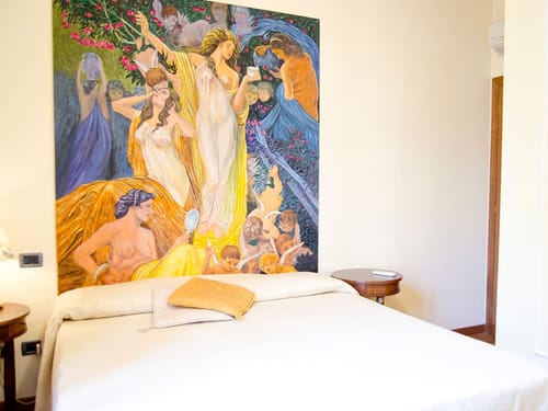 einfaches Doppelzimmer