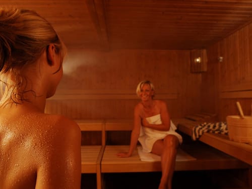 Wellnessbereich mit Finnischer Sauna
