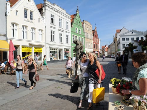 Innenstadt von Güstrow