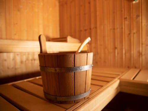 Finnische Sauna