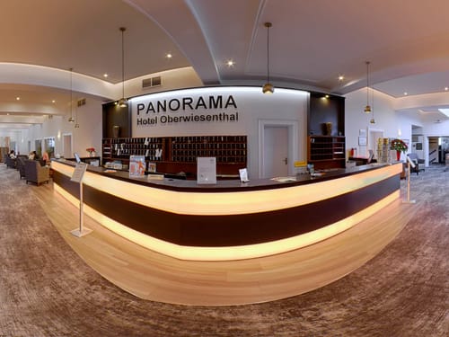 Empfangsbereich im Panorama Hotel Oberwiesenthal