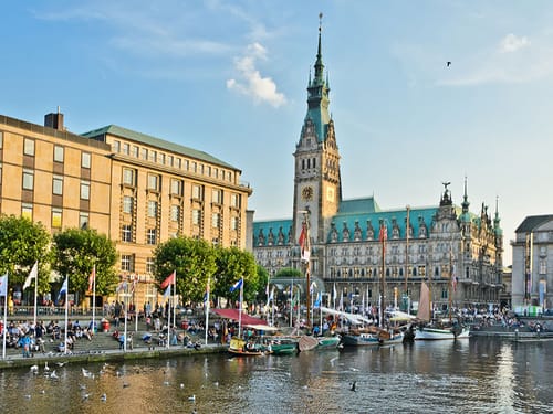Innenstadt von Hamburg