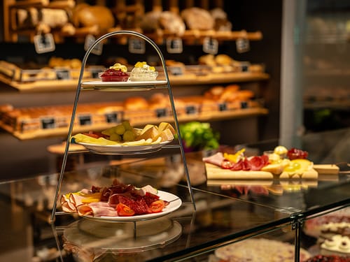Frühstücksbuffet im Hotel Graf Eberhard
