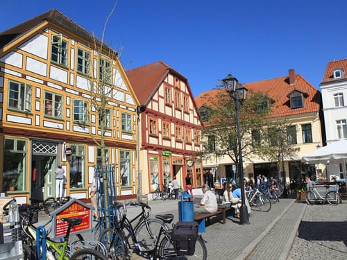 Innenstadt von Waren