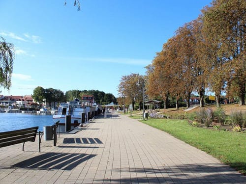 Promenade an an der Müritz