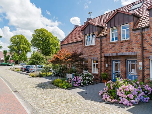 vorderer Eingangsbereich des Hotels