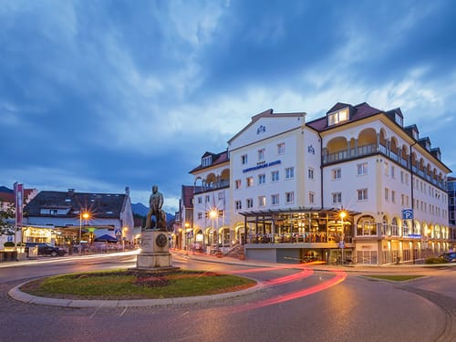 Hotel Luitpoldpark am Abend
