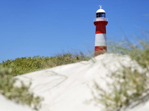 Dünen mit Leuchtturm