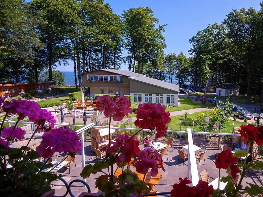 Ausblick von der Terrasse