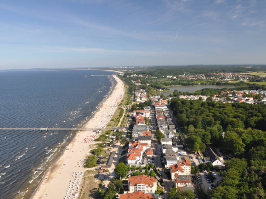 Strand vom Seebad Bansin
