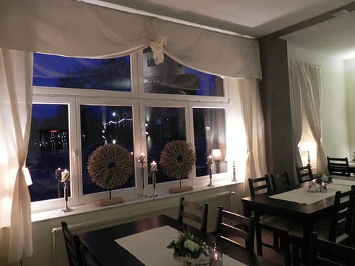 Entspannter Abend im Restaurant