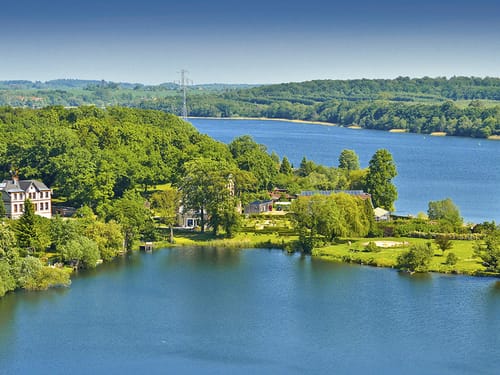 Blick auf die Mecklenburgische Seenplatte