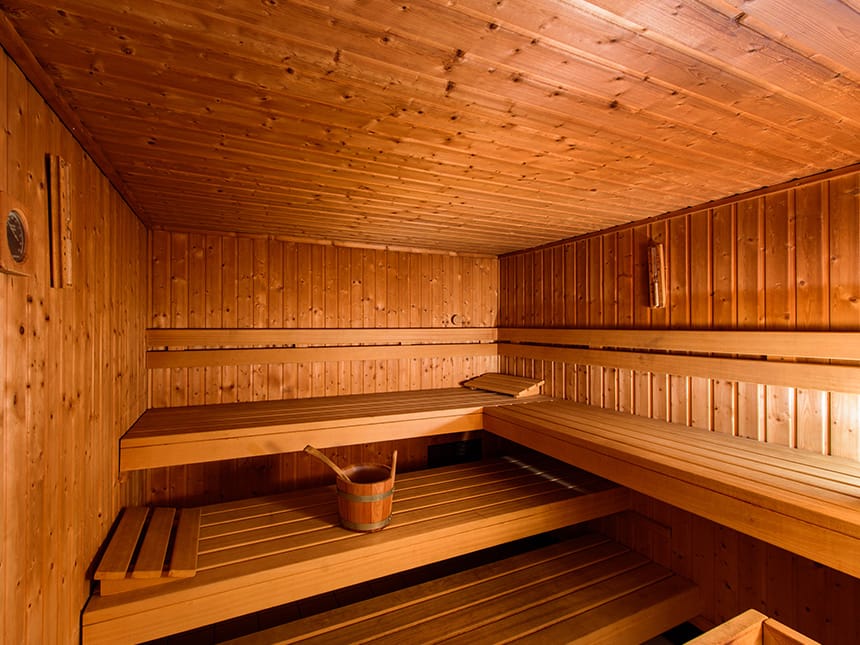 Wellnessbereich mit Finnischer Sauna