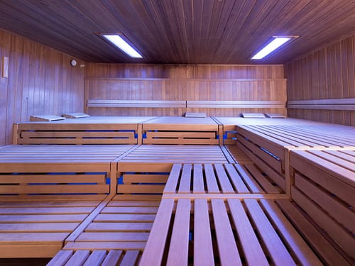 Finnische Sauna