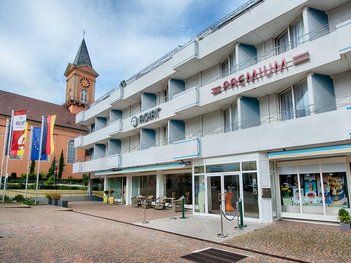 Eingangsbereich von Außen