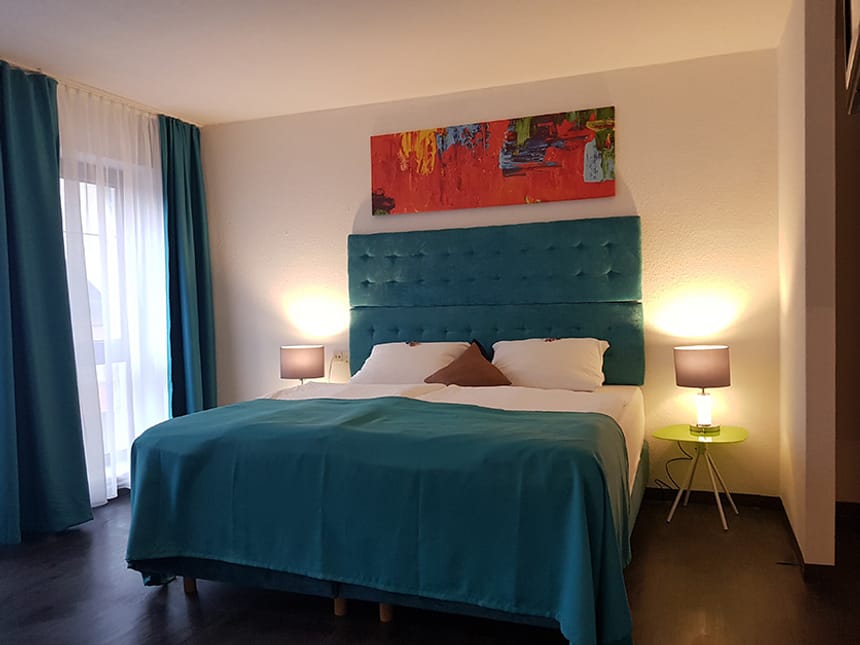 Modernes Doppelzimmer