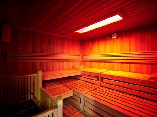Wellnessbereich mit Finnischer Sauna