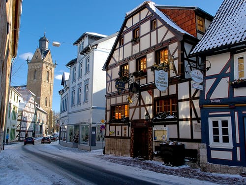 Aussenansicht im Winter