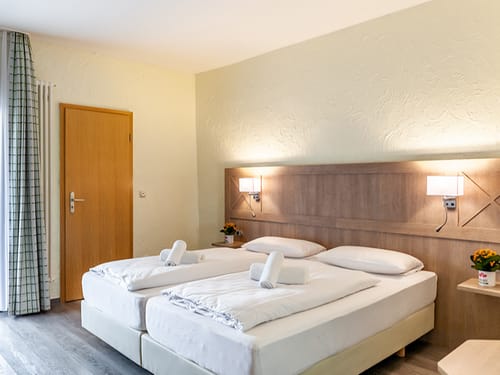 Helles Doppelzimmer